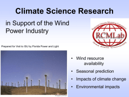 PowerPoint Presentation - Climate Analysis and Modeling in