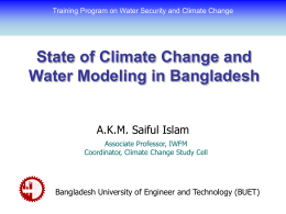Introduction to Climate change Study Cell
