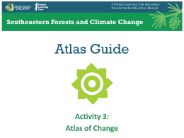 Atlas Guide - School of Forest Resources & Conservation (sfrc)