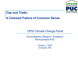 OPSI Climate Change Panel