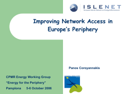 European Islands Network on Energy & Environment