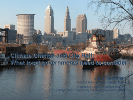 How to talk to local officials about stormwater & stewardship