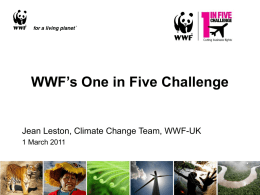 Protecting the natural world: threats and solutions - WWF-UK