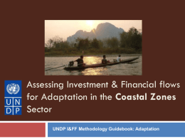 Key steps in adaptation assessment for LULUCF sector