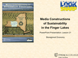 Bioregional Economic Alternatives in the Finger Lakes