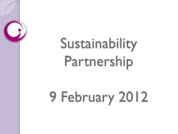 Sustainability Partnership
