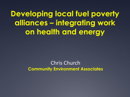 Intro to integrated approaches to fuel poverty