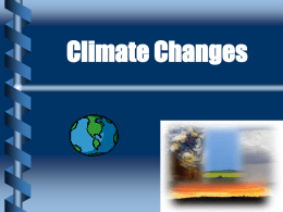 What makes climate change?