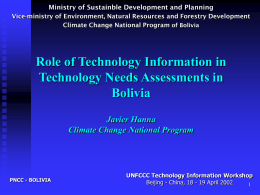 Role of technology information in needs assessments in