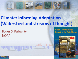 Climate: Informing Adaptation