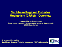 Fisheries management in CARICOM countries