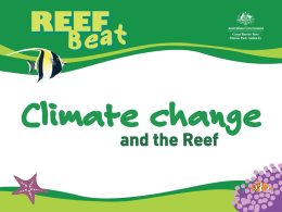 Climate Change and the Reef (introductory)
