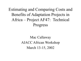Project AF47: Technical Progress
