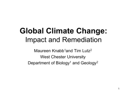 Climate Change - National Center for Case Study Teaching in Science