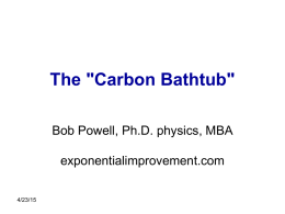 Carbon Bathtub - ExponentialImprovement.com