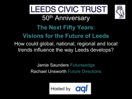 presentation - Leeds Civic Trust