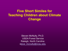 Dr. Steve McNulty - NSTA Learning Center