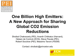 One Billion High Emitters