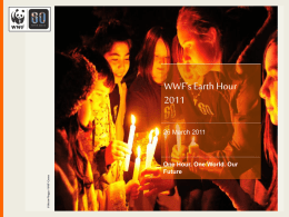 WWF`s Earth Hour 2011