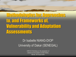 Methodologies for, Approaches to, and Frameworks of