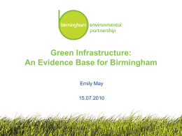 Birmingham Climate Change Strategy