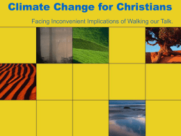 Climate Change for Christians
