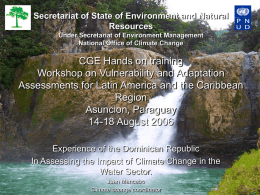 CGE Hands on training Workshop on Vulnerability and