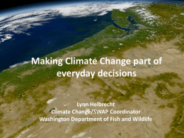 Making Climate Change Part of Everyday