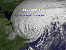 Global Climate Change?