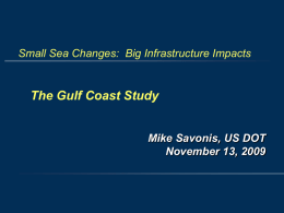 Change in the Gulf of Mexico Region
