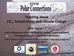 CO2 and Temp ppt