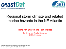 Retrospective analysis of NE Atlantic weather