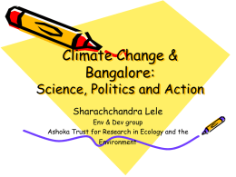 Science, Politics and Action by Dr Sharachchandra Lele