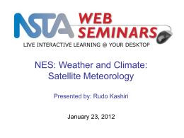 Weather and Climate - NSTA Learning Center