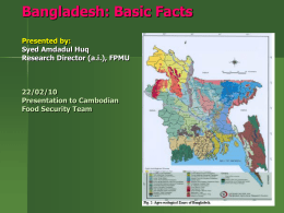 Bangladesh basic facts