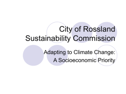 City of Rossland Presentation