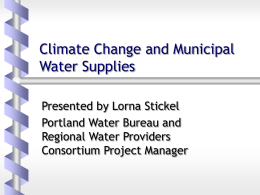 Lorna Stickel - Water Resources Department