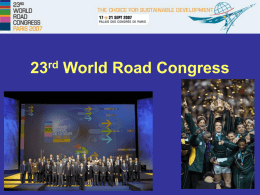 PIARC World Roads Conference