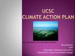 UCSC Climate Action plan - Education for Sustainable Living