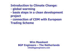 03.1 Steps in Clean Development Mechanis