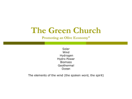 The Green Church Initiative