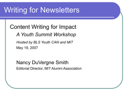 Content Writing for Impact