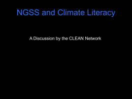 NGSS all drafts Climate content compared