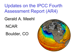 Working Group I Contribution to the IPCC Fourth Assessment Report