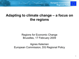 European Commission Regional Policy