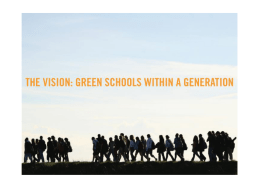 A Green School - greenschoolsforteachers