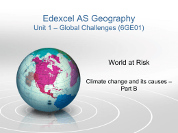 World at risk 7 - SLC Geog A Level Blog