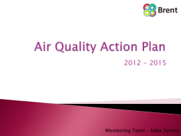 Air Quality Action Plan Update 24072012