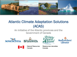 Glenn Davis ACASA - Atlantic Climate Adaptation Solutions