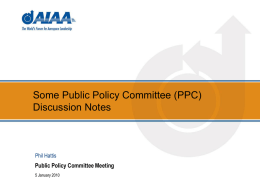 Public Policy Committee Meeting